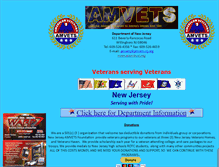 Tablet Screenshot of amvets-nj.org